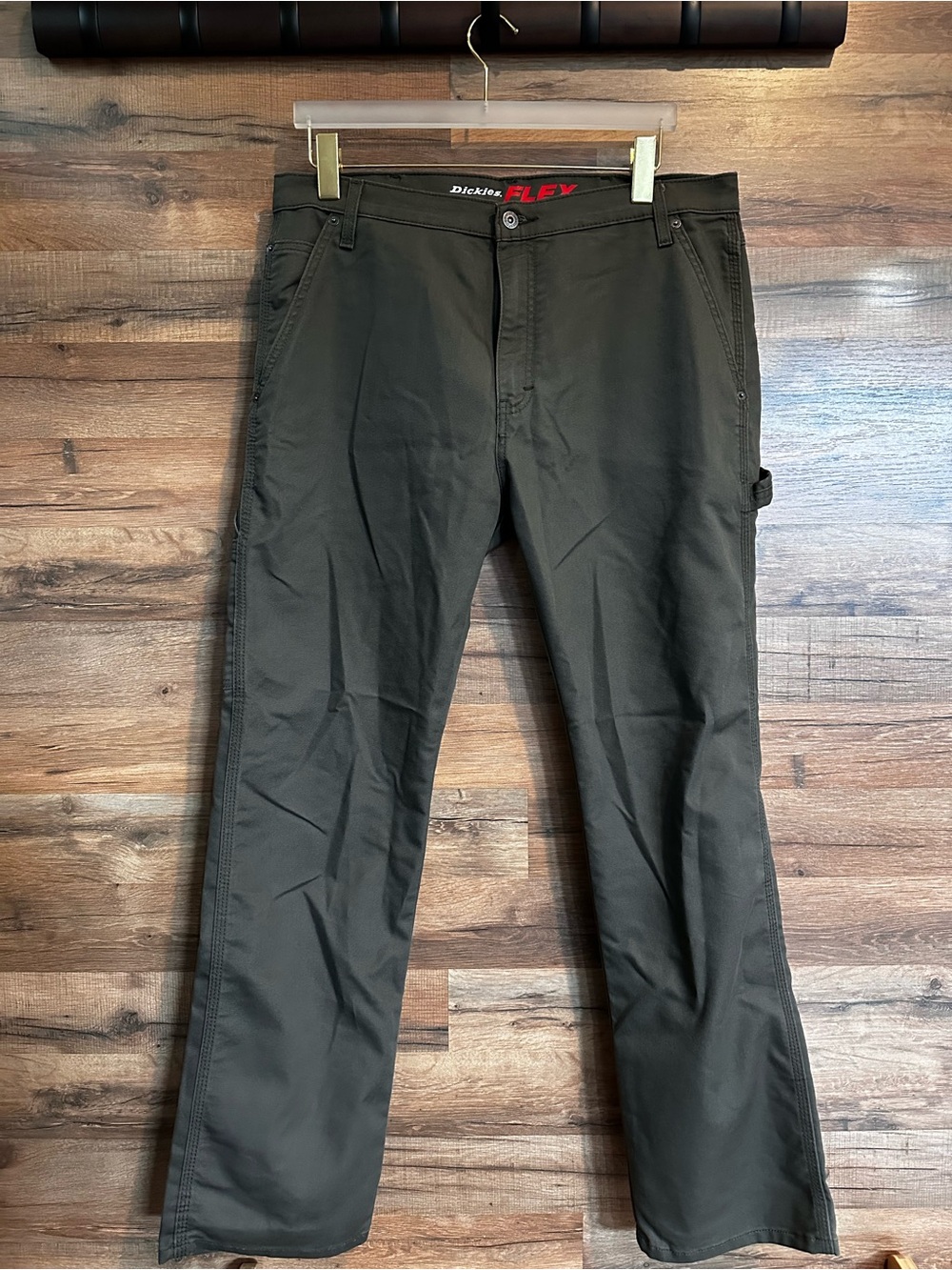 Men’s Dickies FLEX Regular Fit Work Pants Gray 36x32 Stretch Utility- NWOT